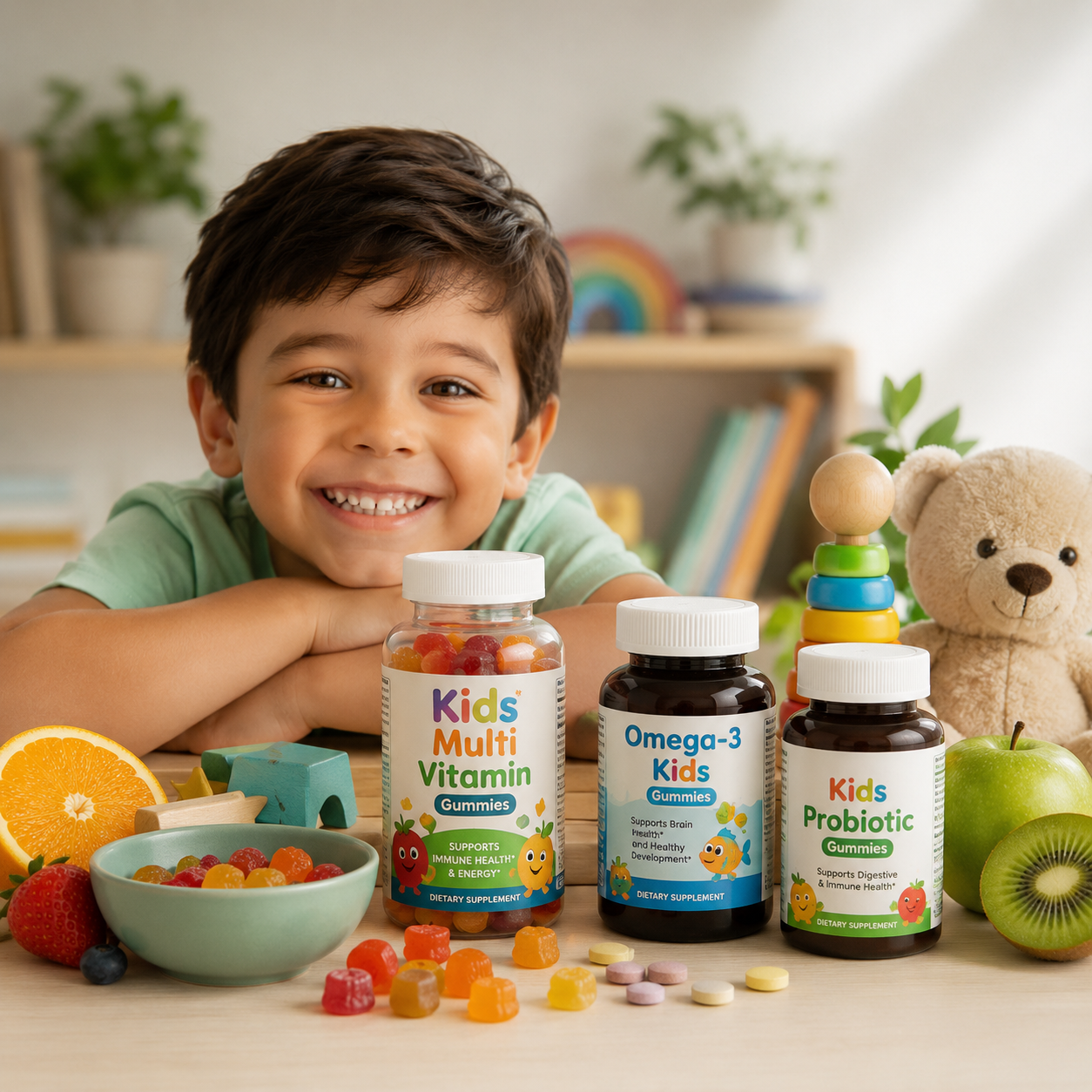 Suplementos naturales recomendados para niños: Apoyo para un crecimiento saludable y un desarrollo integral