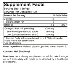 Futurebiotics Omega-3 Fish Oil