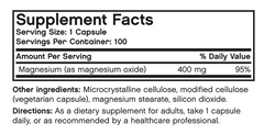 Futurebiotics Magnesium Oxide